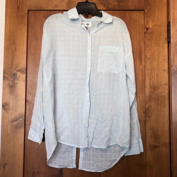 Old navy boyfriend blouse